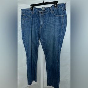 Old Navy "The Diva" Women's Size 18 Regular Straight Leg Blue Jeans Preowned